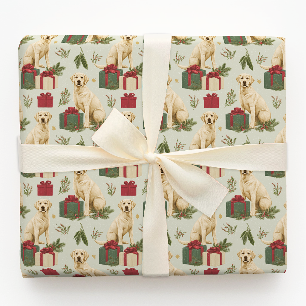 Yellow Labs & Christmas Gifts