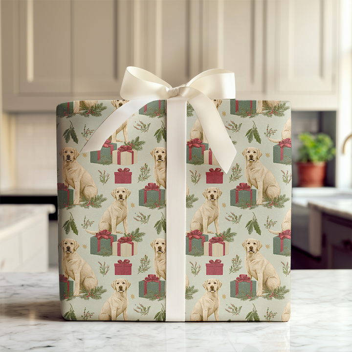 Yellow Labs & Christmas Gifts