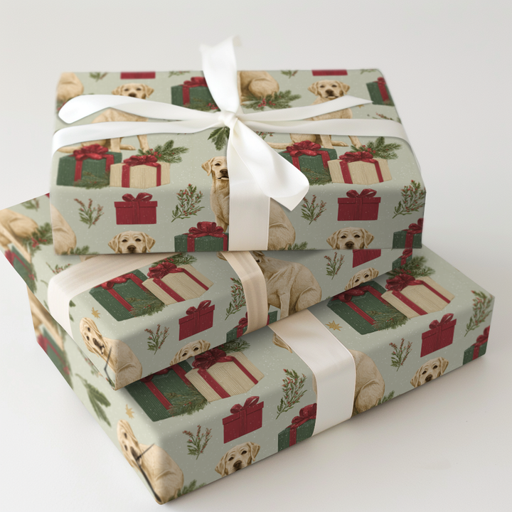 Yellow Labs & Christmas Gifts