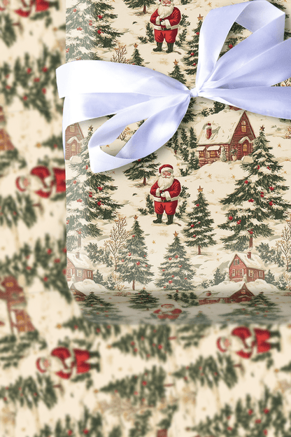 Santa's Village - Wrapping Paper - Aspen & Arlo