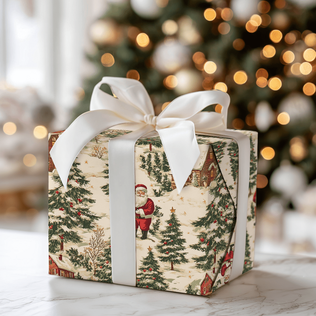 Santa's Village - Wrapping Paper - Aspen & Arlo
