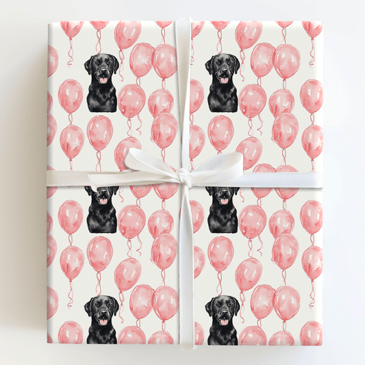 Blush Pup - Wrapping Paper - Aspen & Arlo