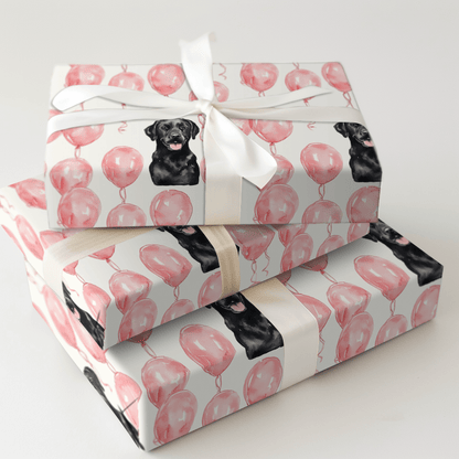 Blush Pup - Wrapping Paper - Aspen & Arlo