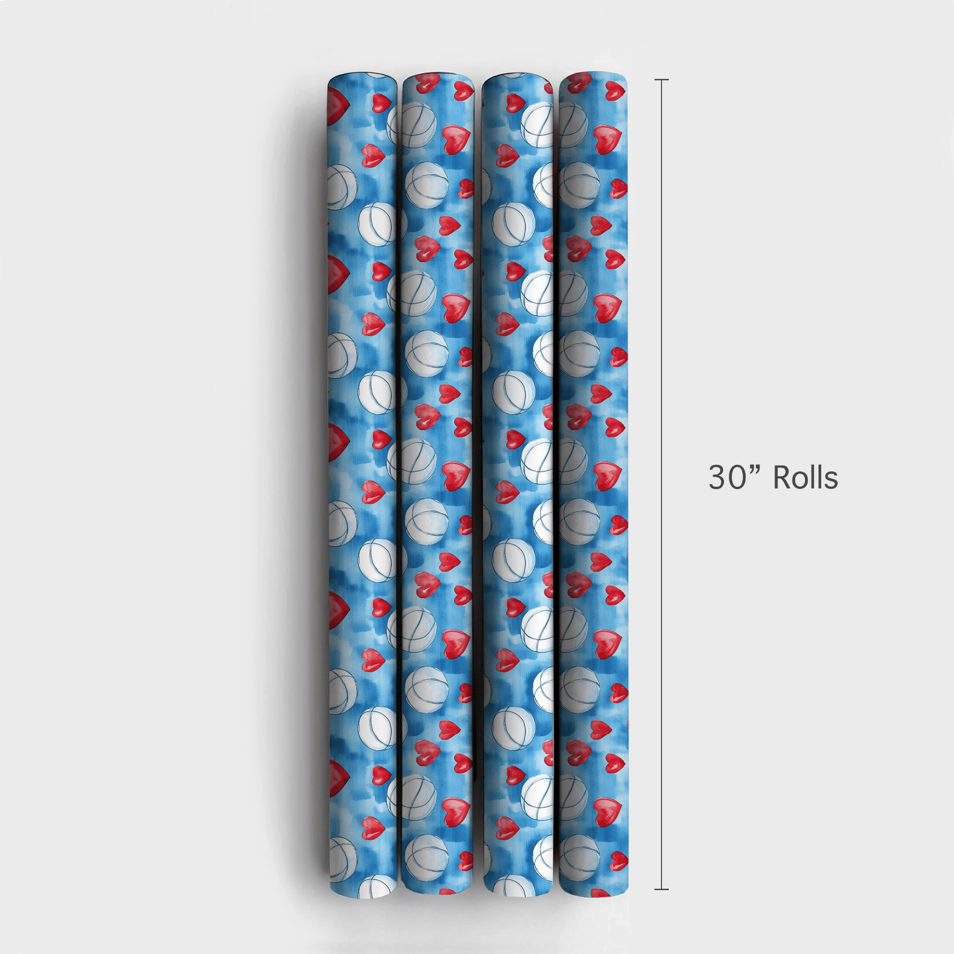Love at First Set - Wrapping Paper - Aspen & Arlo