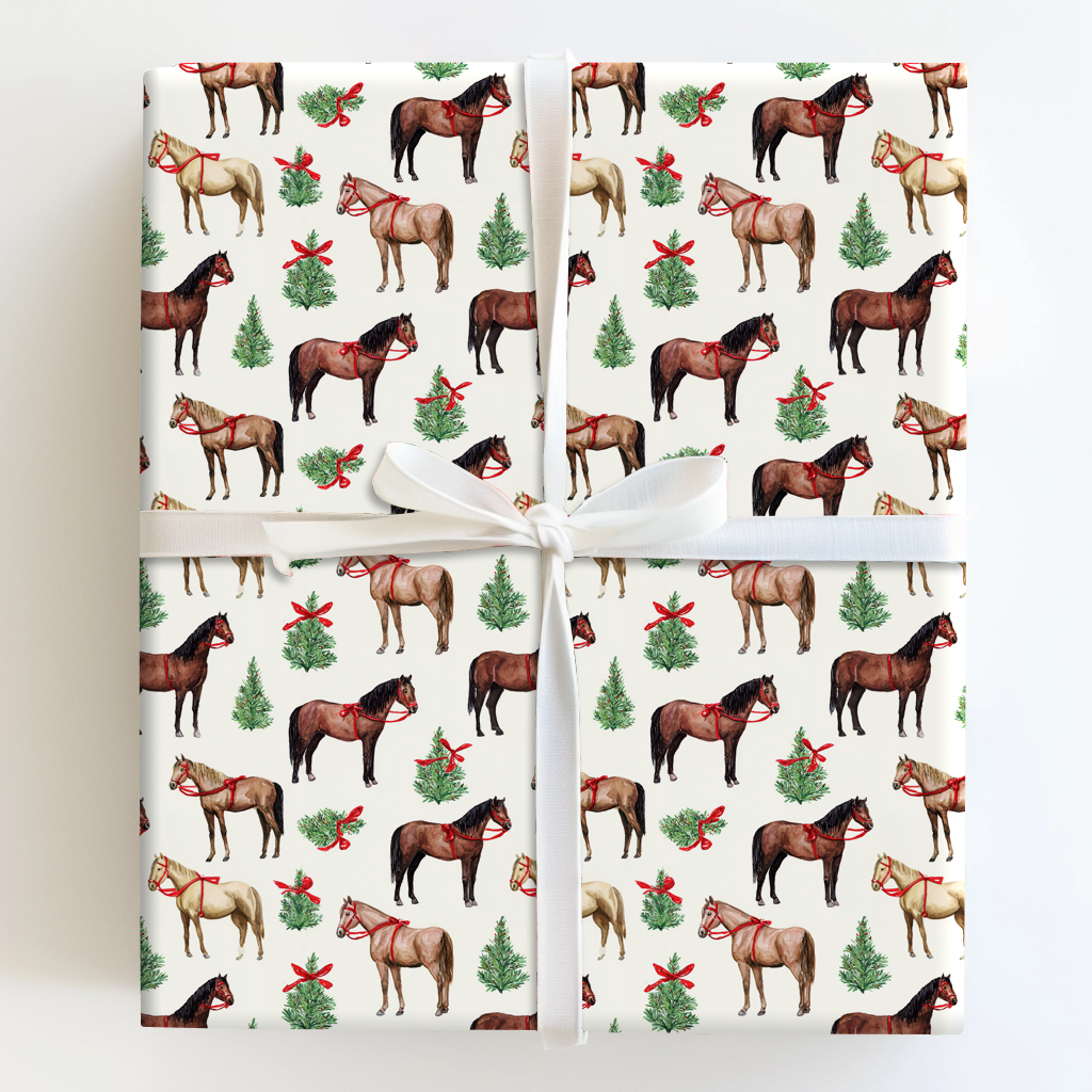 Ribboned Bay Horses
