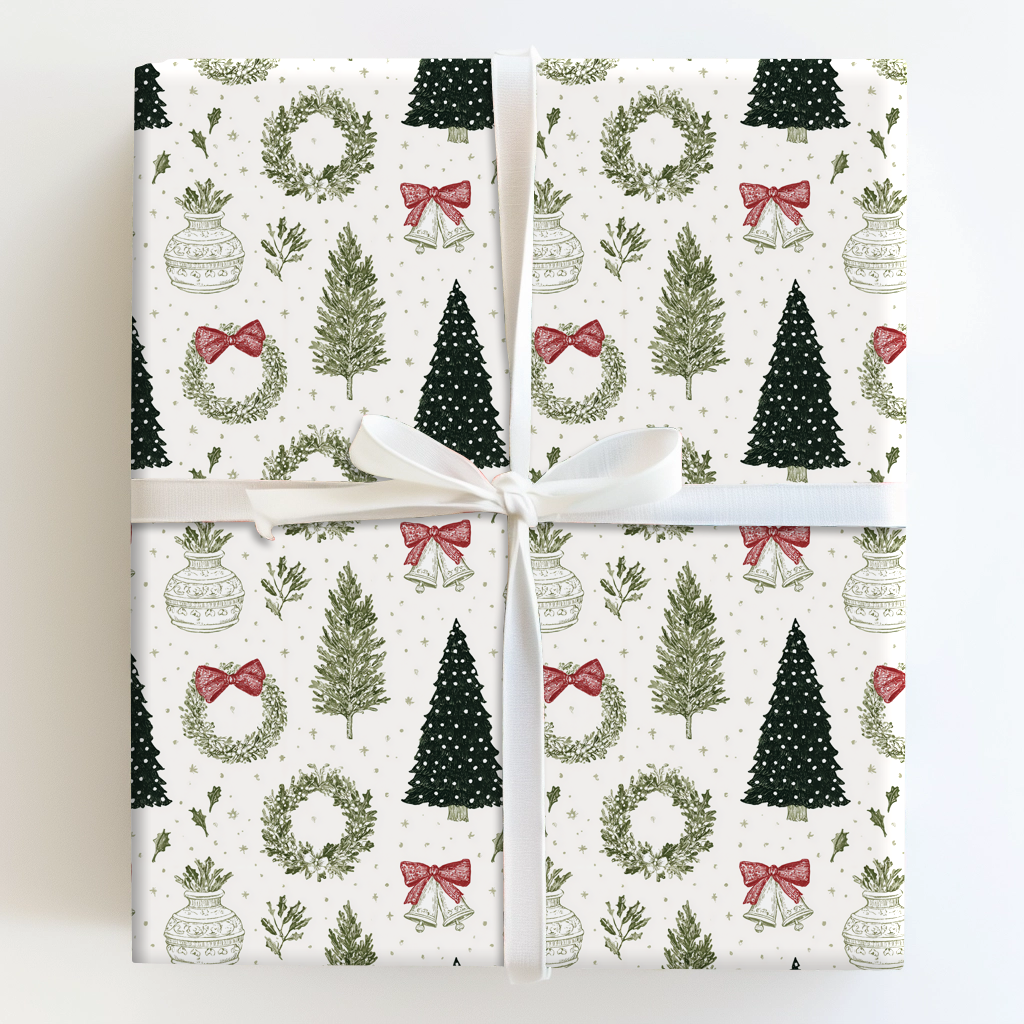 Ink and Holly Chinoiserie