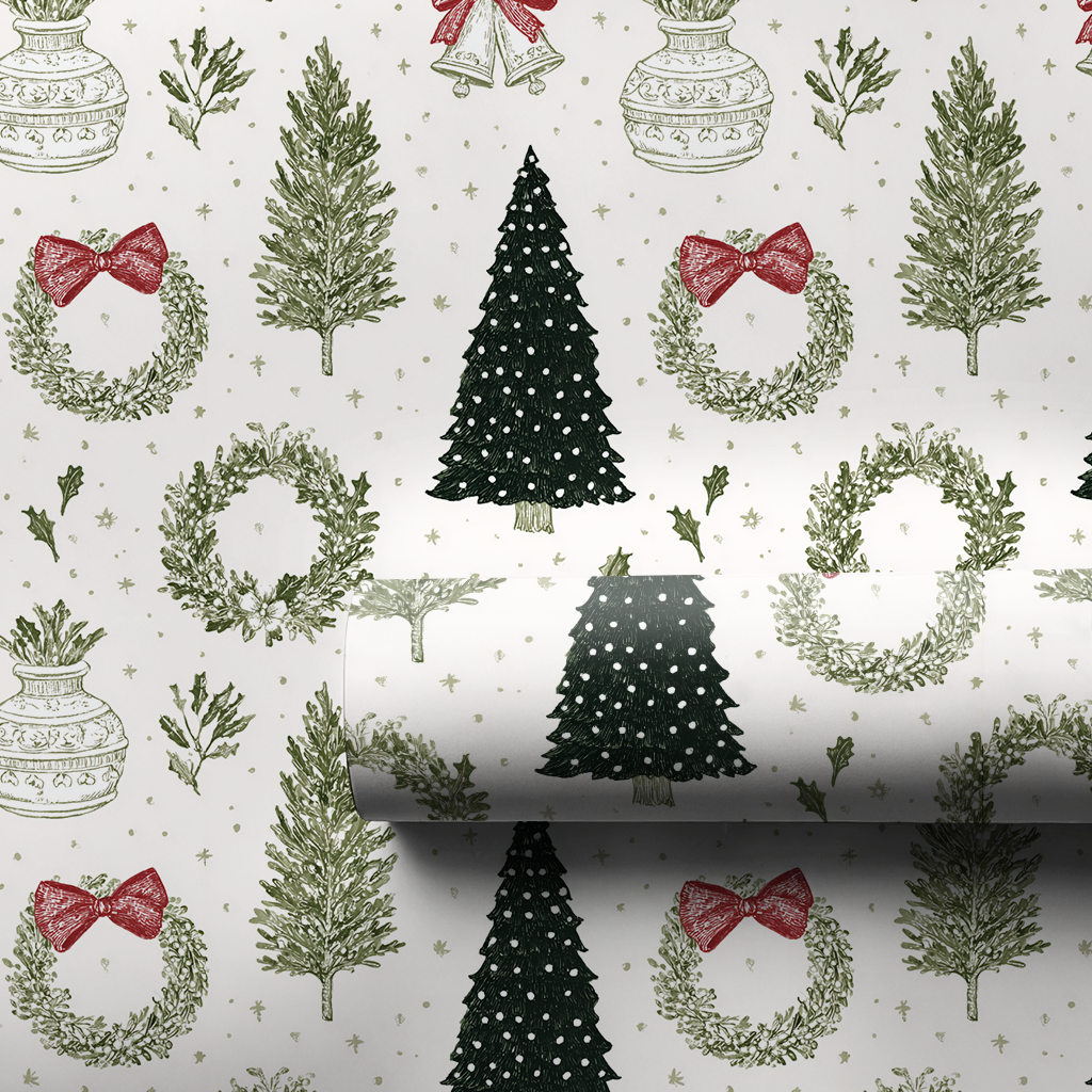 Ink and Holly Chinoiserie