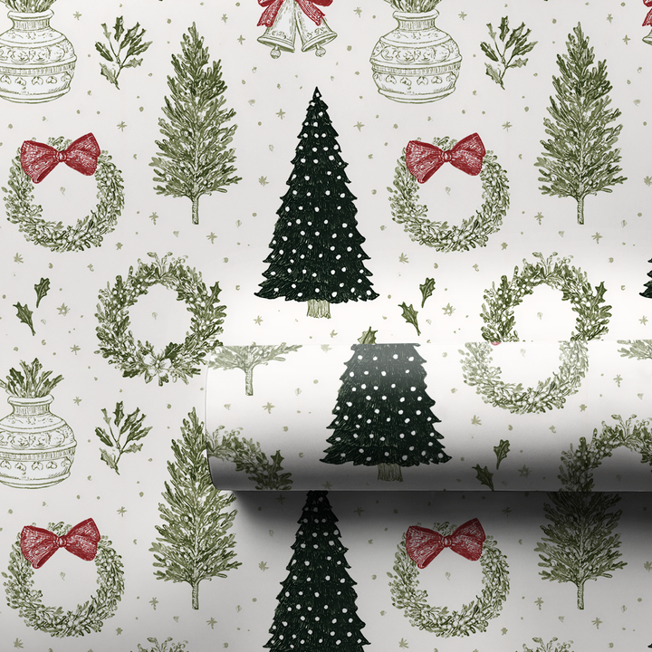 Ink and Holly Chinoiserie