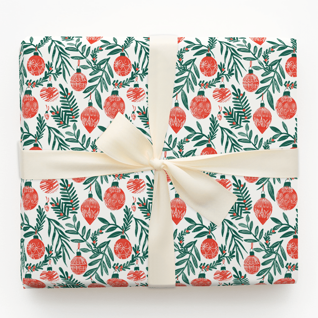 All Over Ornament - Wrapping Paper - Aspen & Arlo