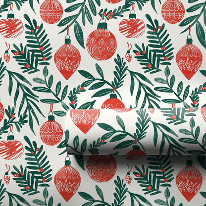 All Over Ornament - Wrapping Paper - Aspen & Arlo