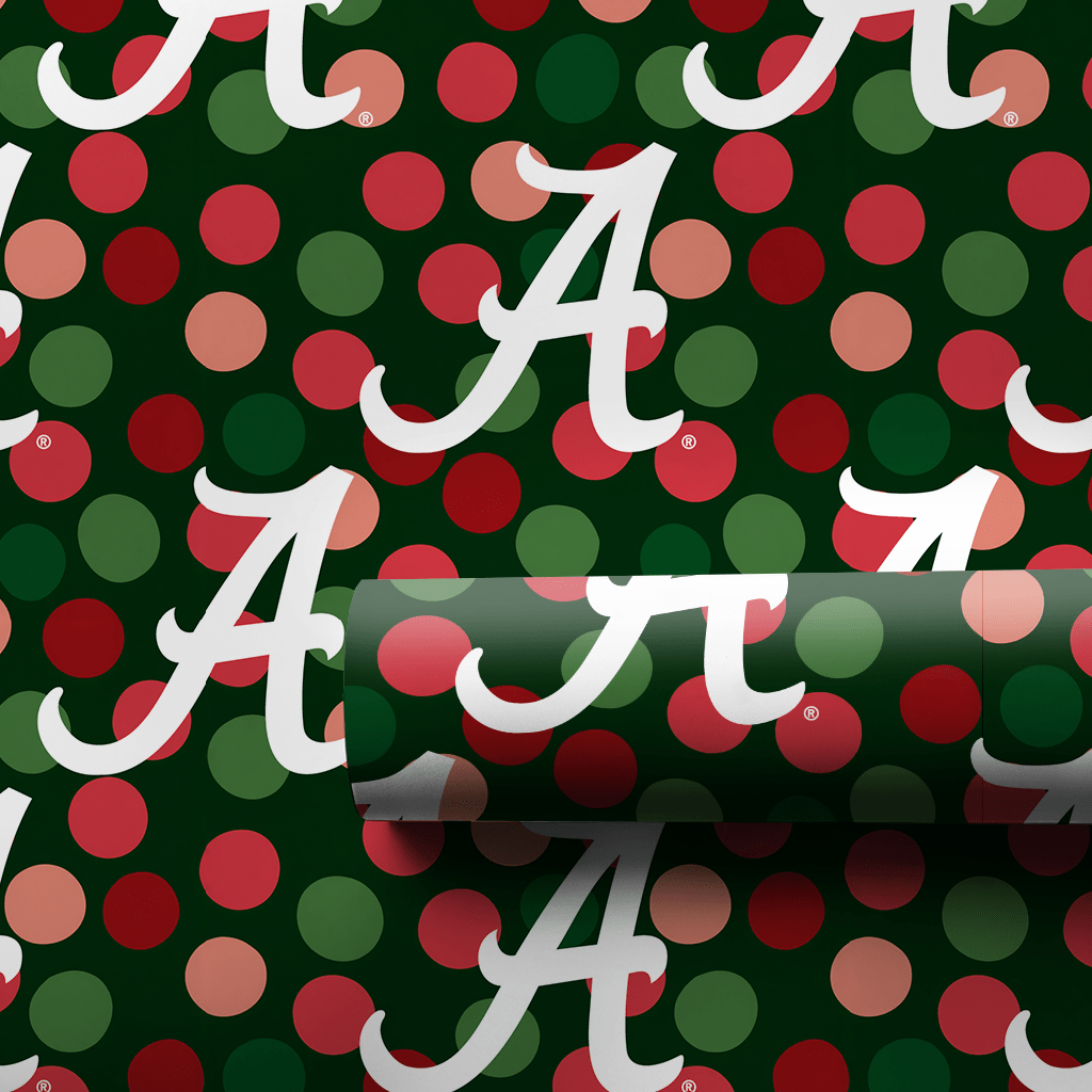 Alabama Winter Dots - Wrapping Paper - Aspen & Arlo
