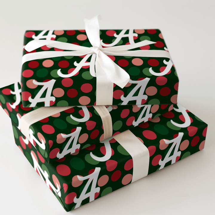 Alabama Winter Dots - Wrapping Paper - Aspen & Arlo