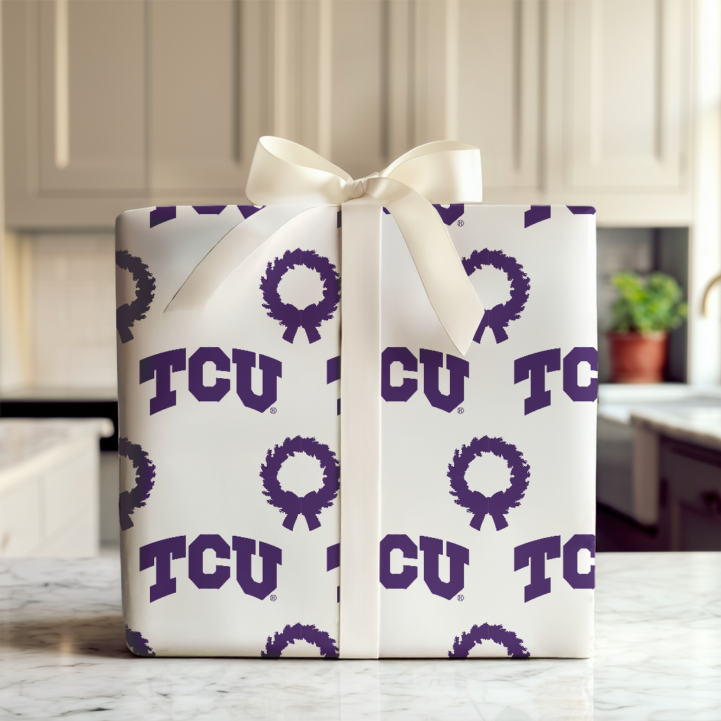 TCU Wreath