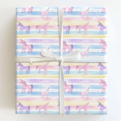 Glitter Gallop - Wrapping Paper - Aspen & Arlo