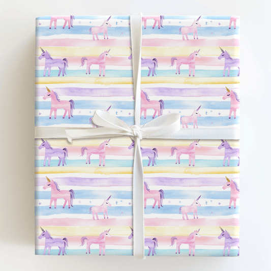 Glitter Gallop - Wrapping Paper - Aspen & Arlo