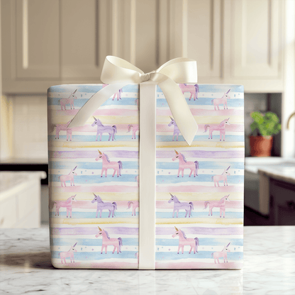 Glitter Gallop - Wrapping Paper - Aspen & Arlo