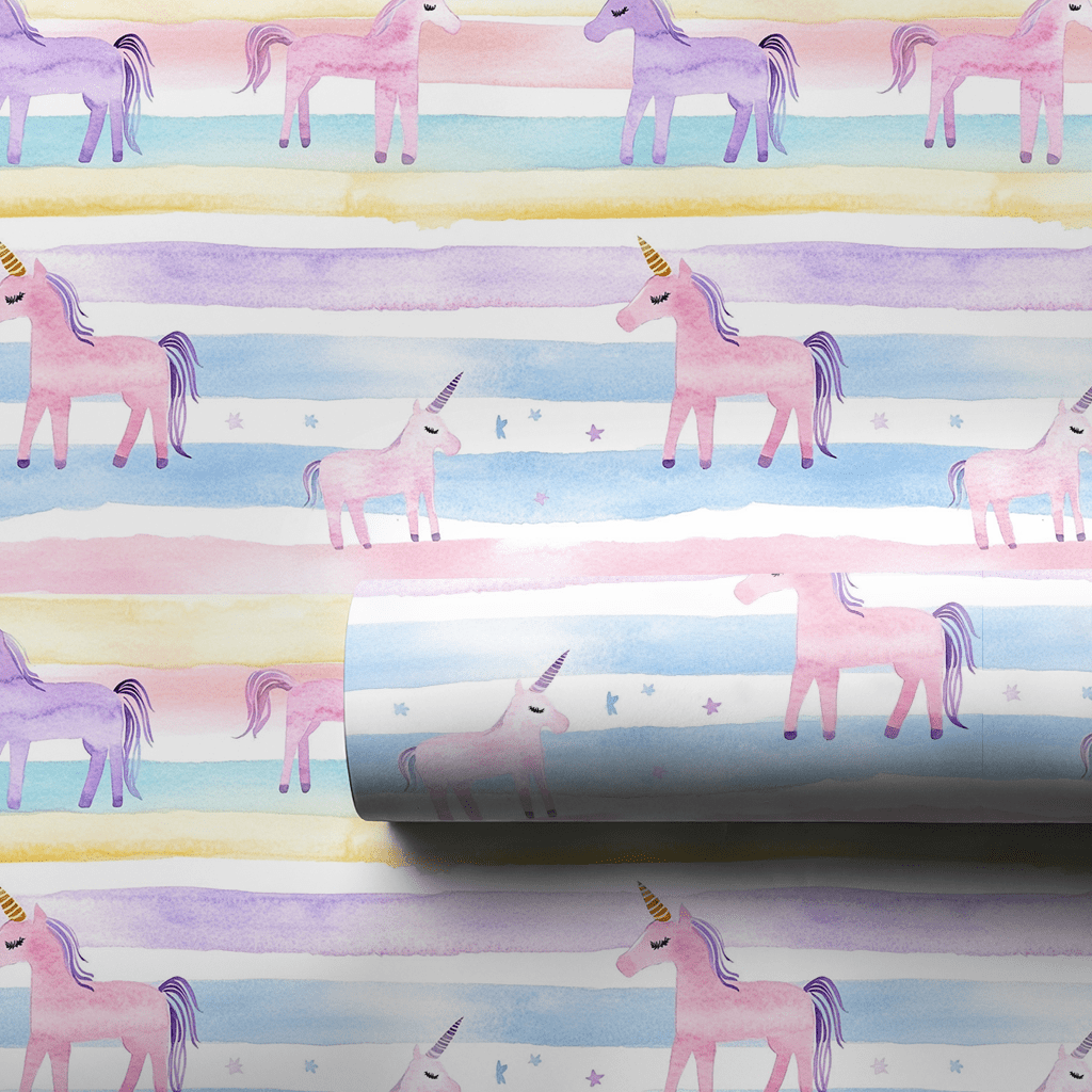 Glitter Gallop - Wrapping Paper - Aspen & Arlo