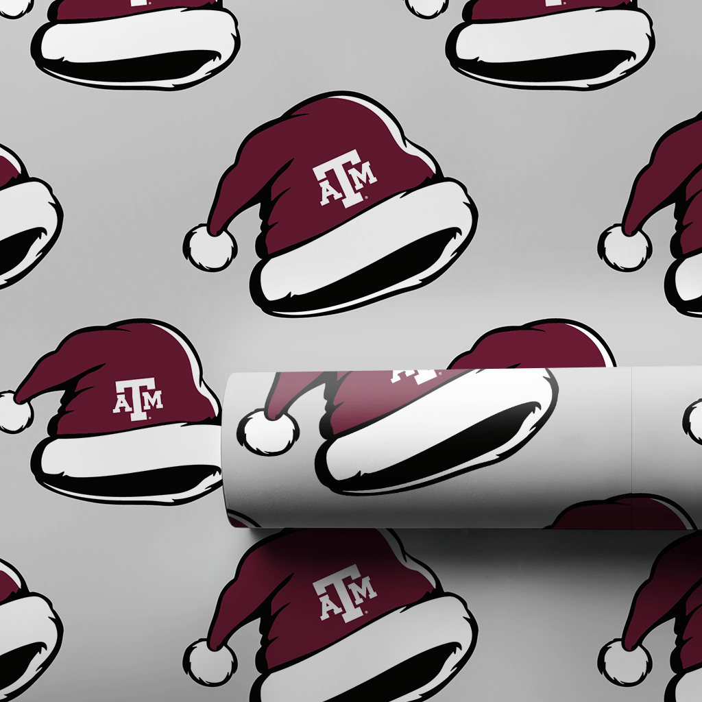 Santa’s an Aggie - Wrapping Paper - Aspen & Arlo