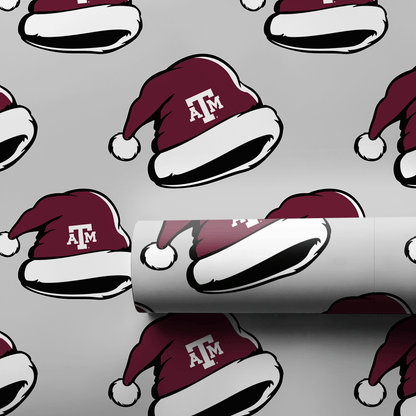 Santa’s an Aggie - Wrapping Paper - Aspen & Arlo