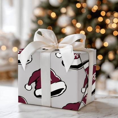 Santa’s an Aggie - Wrapping Paper - Aspen & Arlo