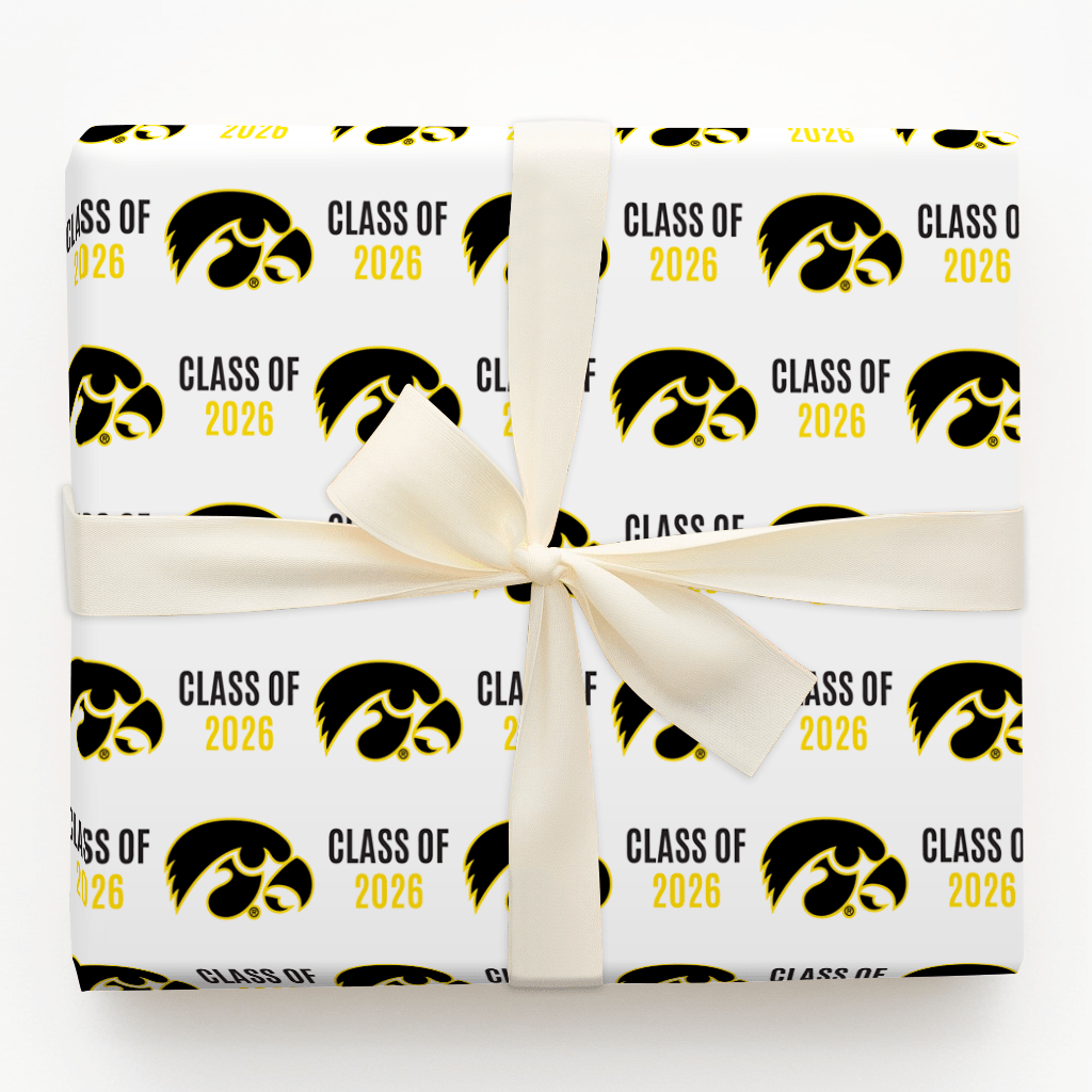 Class of 2026 IOWA - Wrapping Paper - Aspen & Arlo