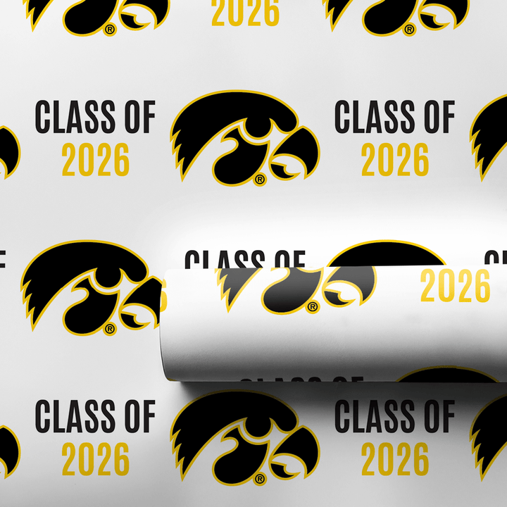 Class of 2026 IOWA - Wrapping Paper - Aspen & Arlo