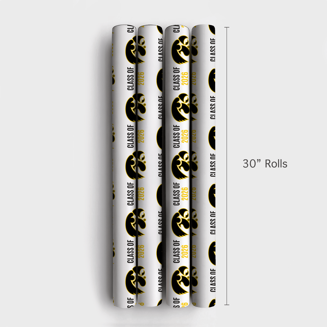 Class of 2026 IOWA - Wrapping Paper - Aspen & Arlo