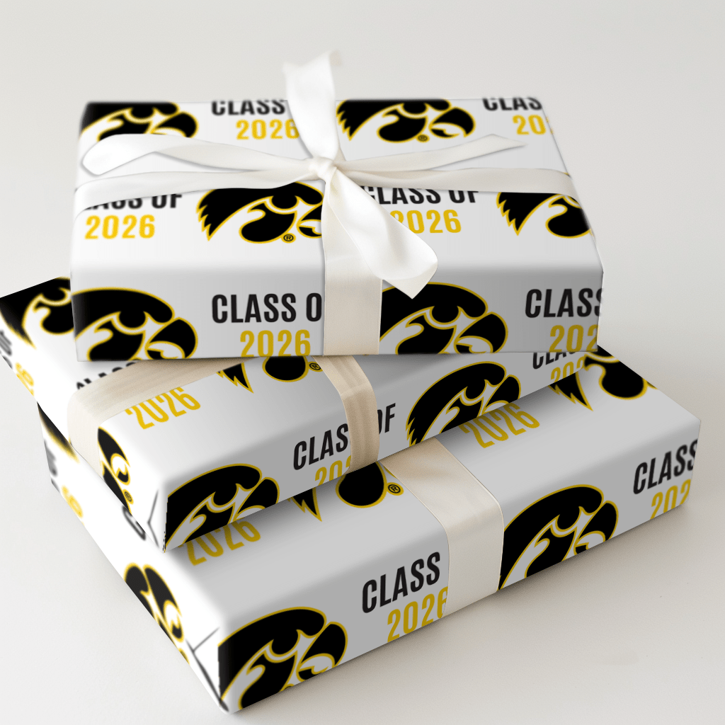 Class of 2026 IOWA - Wrapping Paper - Aspen & Arlo