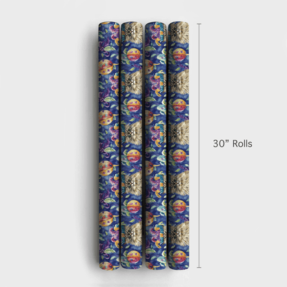 Mardi Gras Persian Longhair - Wrapping Paper - Aspen & Arlo