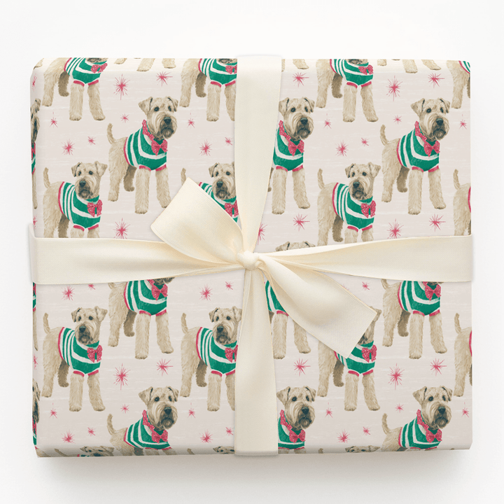 Best Dressed Wheatens - Wrapping Paper - Aspen & Arlo