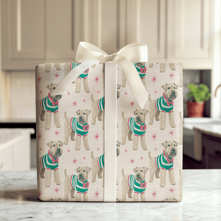 Best Dressed Wheatens - Wrapping Paper - Aspen & Arlo
