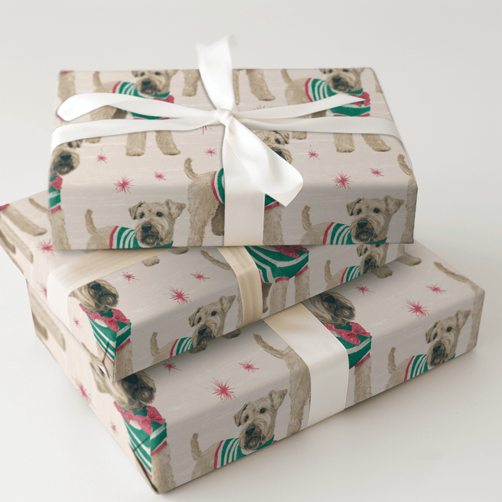Best Dressed Wheatens - Wrapping Paper - Aspen & Arlo