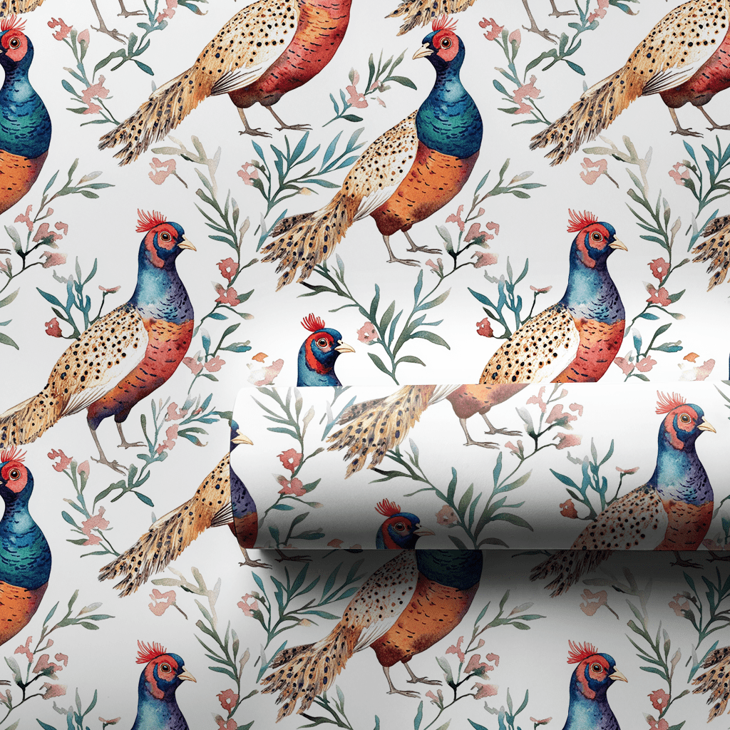 Pleasant Pheasant - Wrapping Paper - Aspen & Arlo