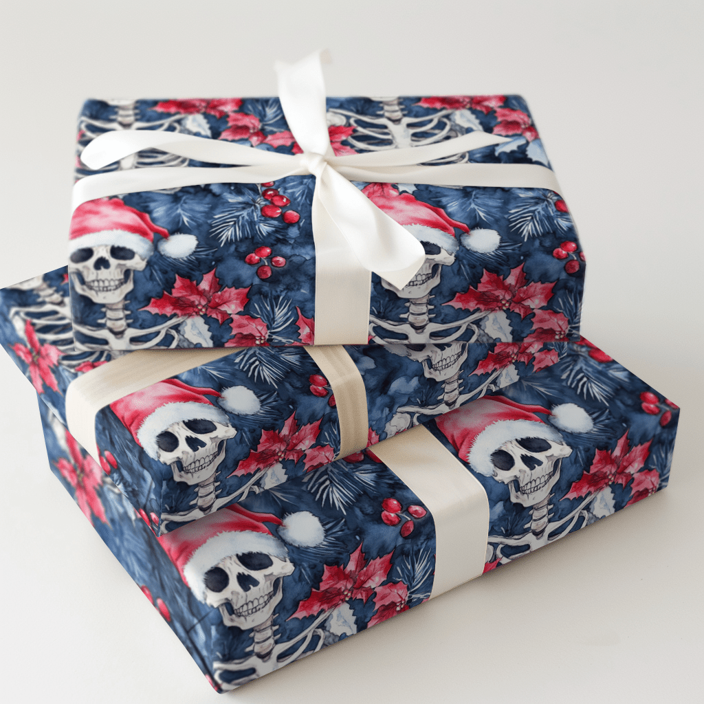 Yule Tide Terror - Wrapping Paper - Aspen & Arlo