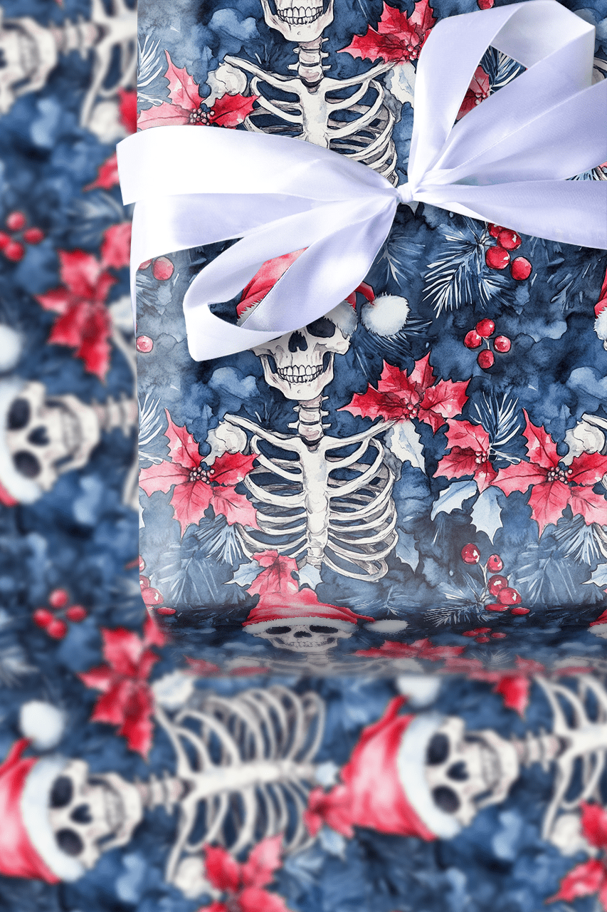 Yule Tide Terror - Wrapping Paper - Aspen & Arlo