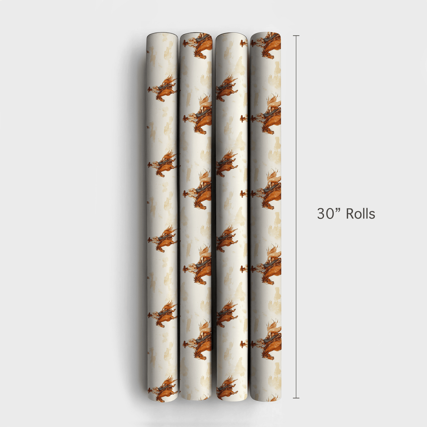 Golden Gallop - Wrapping Paper - Aspen & Arlo