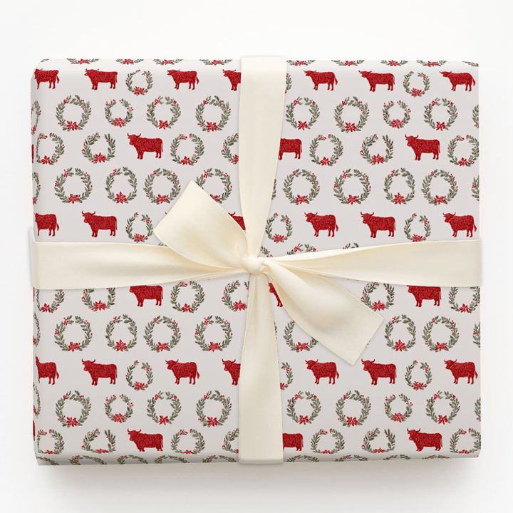 Yuletide Highlands - Wrapping Paper - Aspen & Arlo
