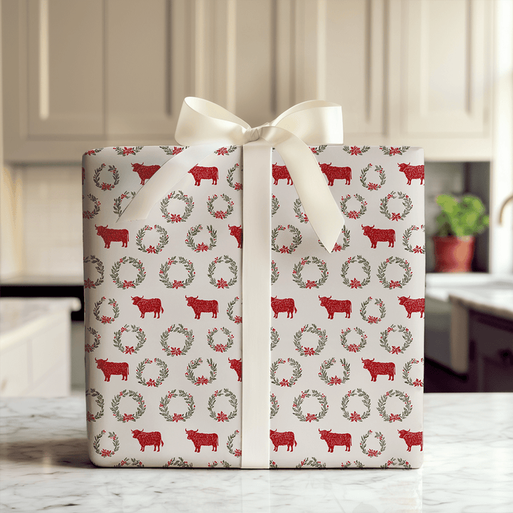 Yuletide Highlands - Wrapping Paper - Aspen & Arlo