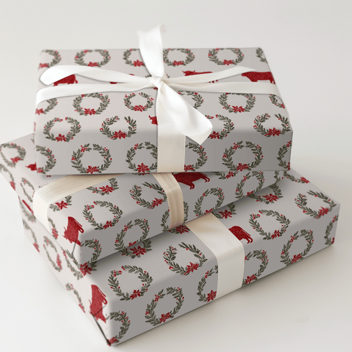 Yuletide Highlands - Wrapping Paper - Aspen & Arlo