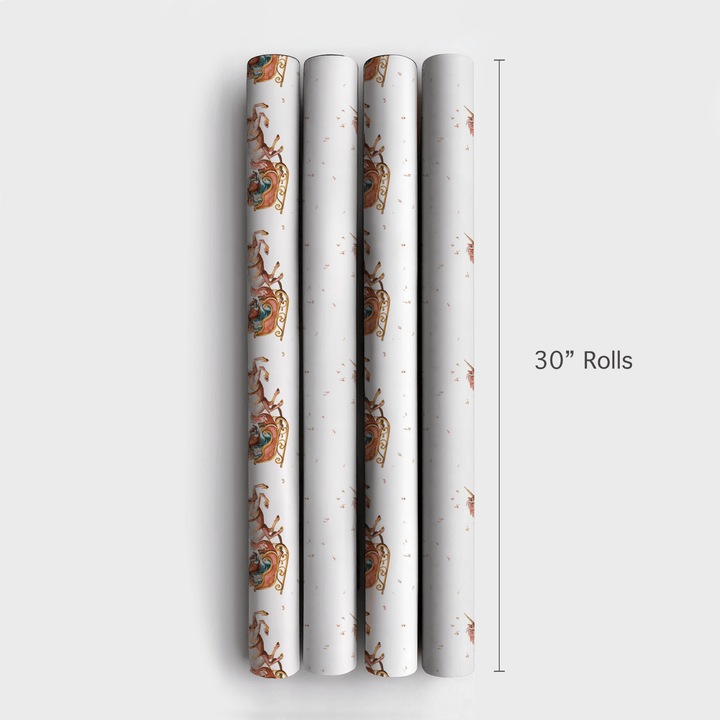 Prancing Presents - Wrapping Paper - Aspen & Arlo
