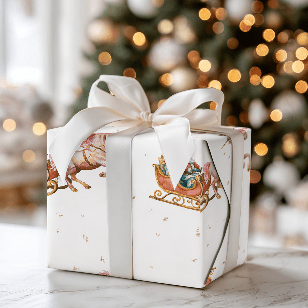 Prancing Presents - Wrapping Paper - Aspen & Arlo