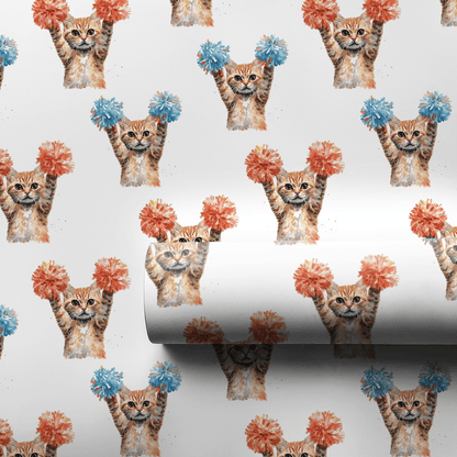Feline Fan - Wrapping Paper - Aspen & Arlo