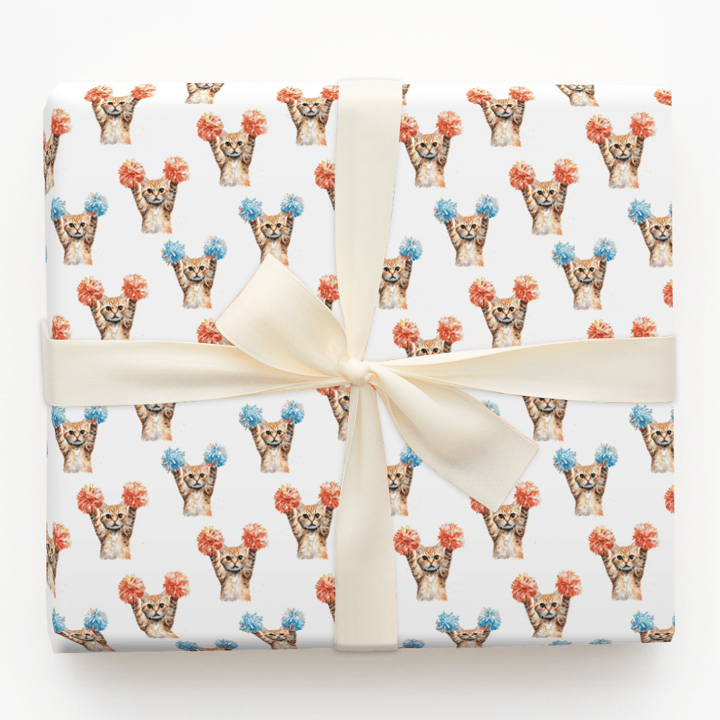 Feline Fan - Wrapping Paper - Aspen & Arlo