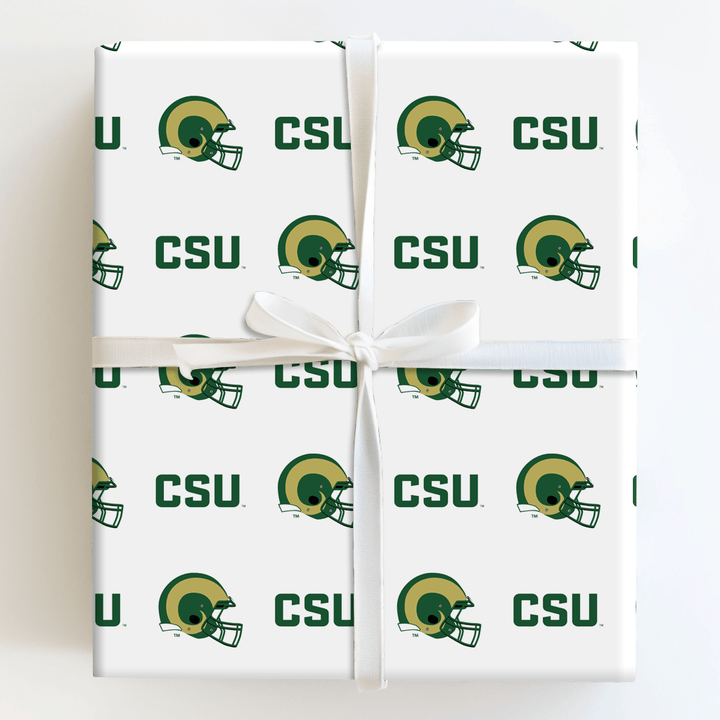 CSU Helmet - Wrapping Paper - Aspen & Arlo