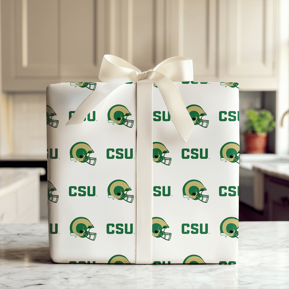 CSU Helmet - Wrapping Paper - Aspen & Arlo