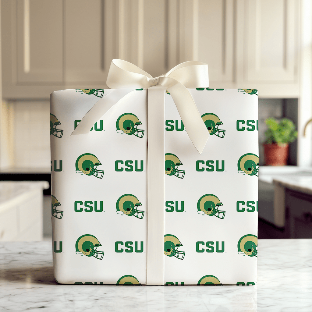 CSU Helmet - Wrapping Paper - Aspen & Arlo