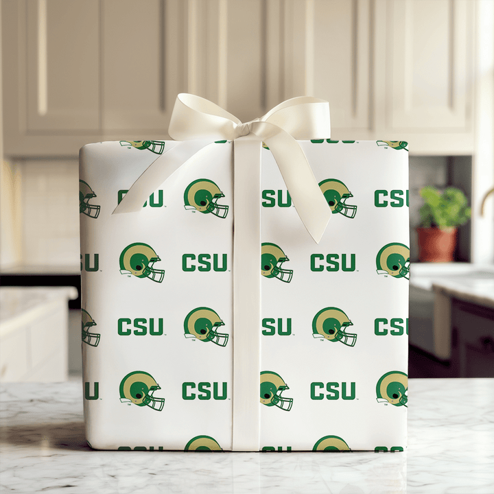 CSU Helmet - Wrapping Paper - Aspen & Arlo
