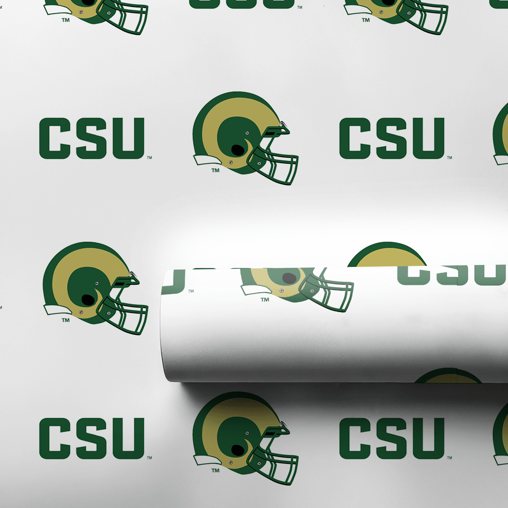 CSU Helmet - Wrapping Paper - Aspen & Arlo