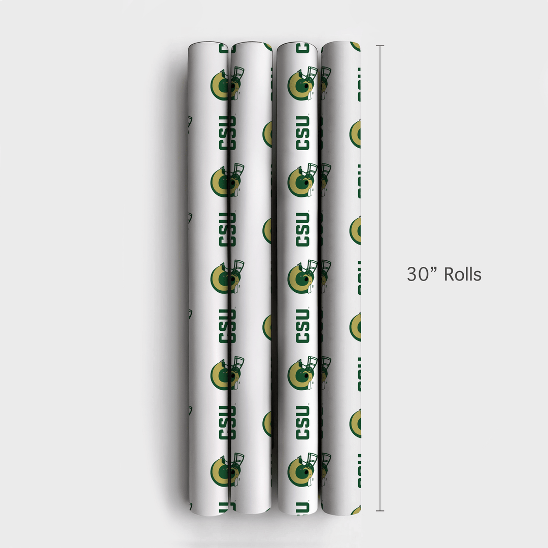 CSU Helmet - Wrapping Paper - Aspen & Arlo
