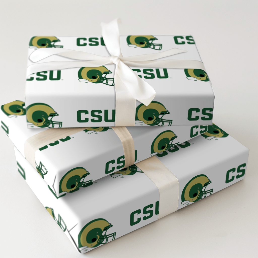 CSU Helmet - Wrapping Paper - Aspen & Arlo